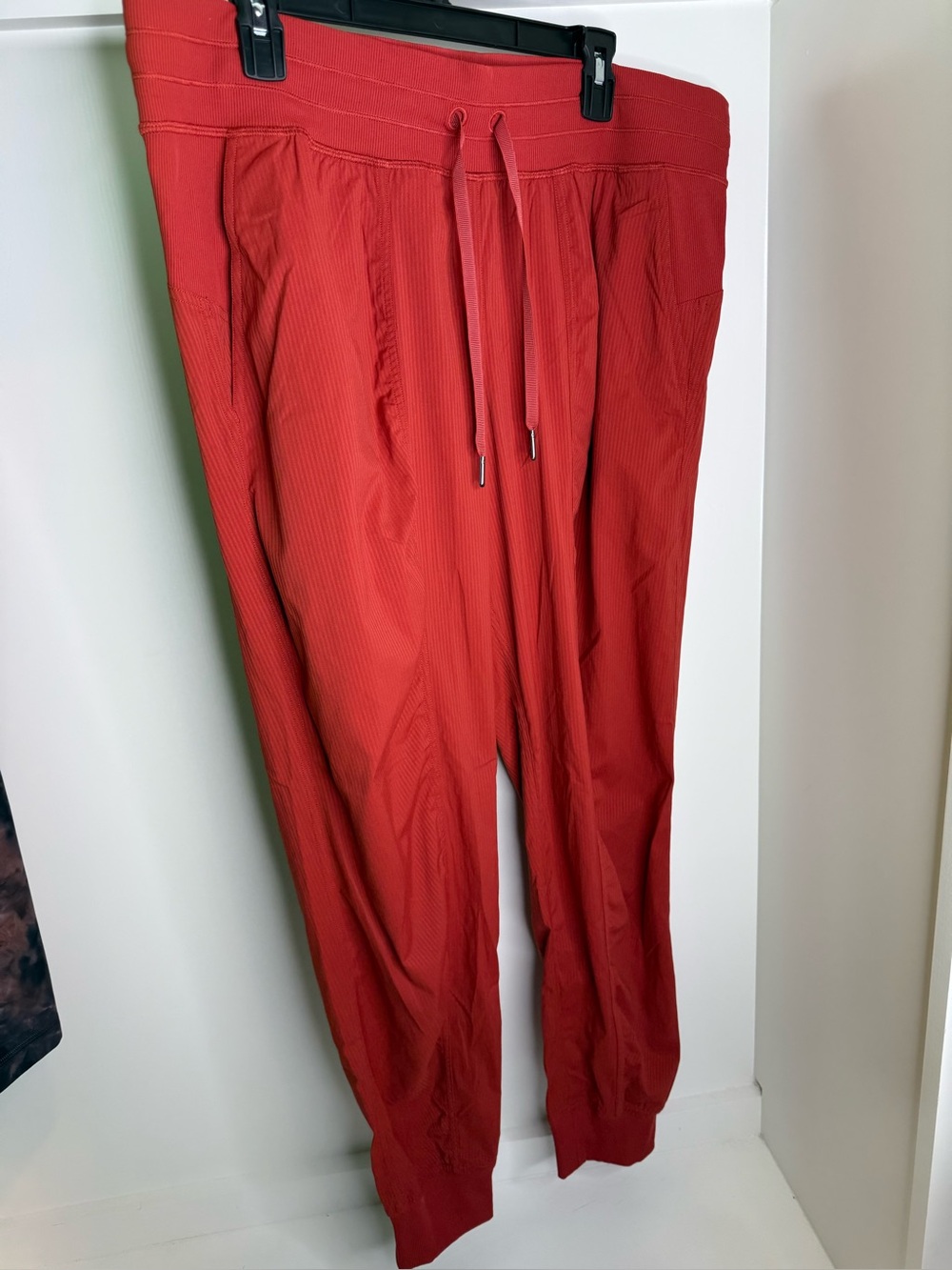lululemon athletica Red Track Joggers